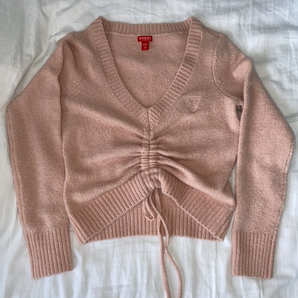 Guess Knit Crop Top - Picture 2 of 3